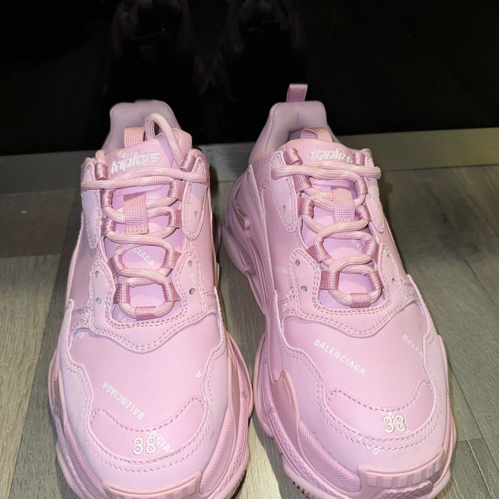 BALENCIAGA Triple S platform sneakers (AUTHENTIC): used - Picture 5 of 15